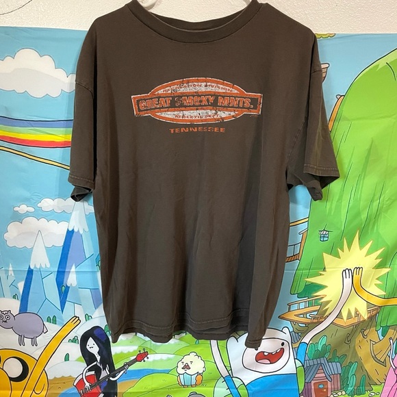 Vtg y2k Delta Great Smoky Mnts. Tennessee short sleeve tee - Picture 6 of 13